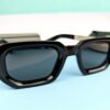 02 Classic Moscot Vintage UV400 Protection Sunglasses – Black & Golden Frame