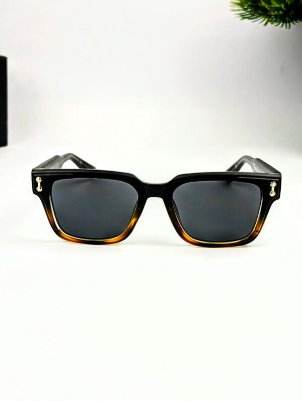 02 Dior Classic Square Sunglasses – Black Faded Edition