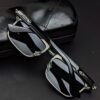 03 Chrome Hearts 3519 Black & Silver Designer Luxury Sunglasses
