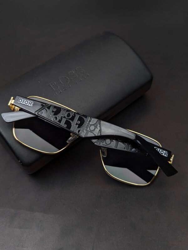 04 Dior Signature Square Sunglasses – Black Gradient Edition