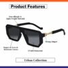 61q8Yr1YoBL._UL1500_2 Marc Jacobs Original Full Rim Rectangle Sunglasses for Men - Latest Stylish Design with 100% UV Protection