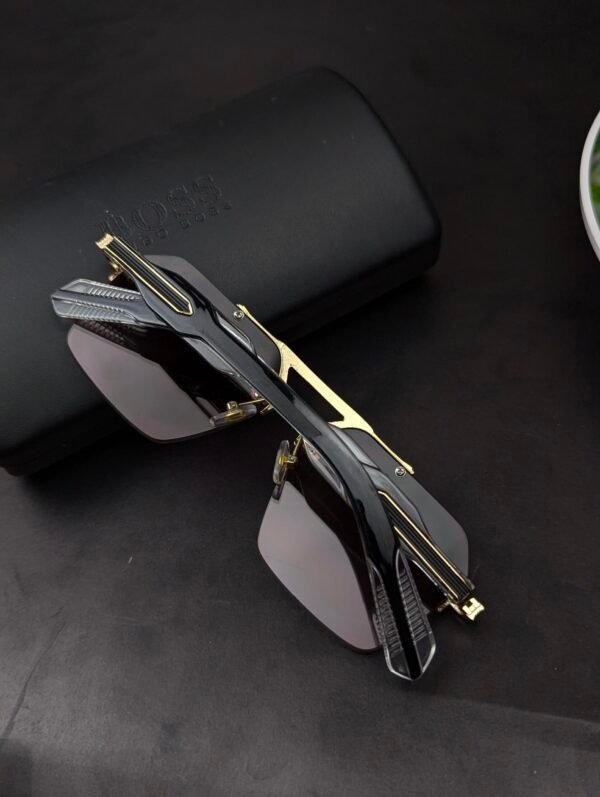 PXL_20251029_142451434.PORTRAIT.ORIGINAL-scaled Dita Luxury Rimless Sunglasses – Gold Frame Brown Gradient