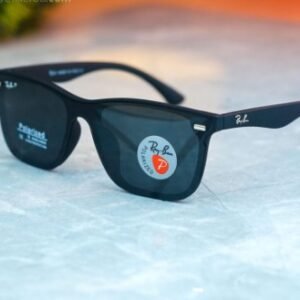 Screenshot_6 Black Polarized Square Sunglasses